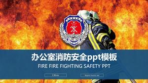 Office yangın güvenliği ppt şablonu