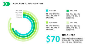 Ring data comparative analysis PPT template