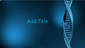 DNA Double Helix Slide Template