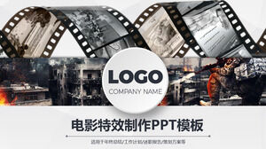 Film special effects film and television production PPT template