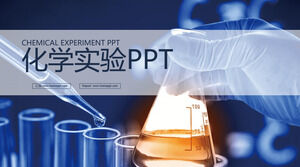 Modèle PPT d'expérience chimique