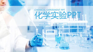Modello PPT di laboratorio chimico