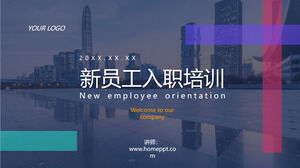 Detailed new employee orientation PPT template