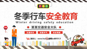 Unduh PPT untuk keselamatan berkendara di musim dingin