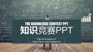 Modèle PPT pour le concours de connaissances de base du tableau noir