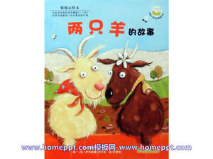 İki Koyun Hikayesi resimli kitap PPT