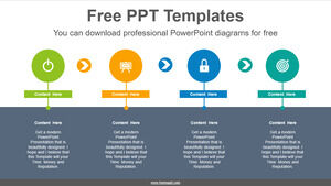 Free Powerpoint Template for Process Details