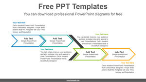 Free Powerpoint Template for workflow chart