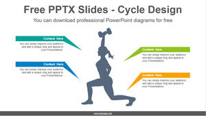 體育健身房的免費PowerPoint模板