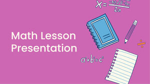 Math Lesson. Free PPT Template & Google Slides Theme