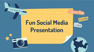 Fun Social Media. Free PPT Template & Google Slides Theme