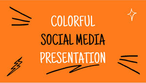 Colorful Social Media. Free PPT Template & Google Slides Theme