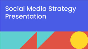 社交媒體策略。 免費PPT模板和谷歌幻燈片主題