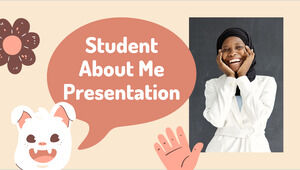 Student About Me. Free PPT Template & Google Slides Theme
