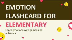 Emotion Flashcard for Elementary