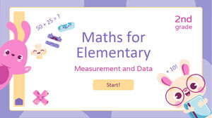 Maths for Elementary 2nd Grade - Measurement and Data