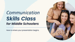 Communication Skills Class for Middle Schoolers