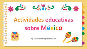 Mexico Activities Binder