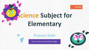 Science Subject for Elementary - 3rd Grade: Process Skills