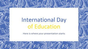 Journée internationale de l'éducation