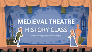 Ortaçağ Tiyatro Tarihi Sınıfı