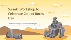 Suiseki Workshop to Celebrate Collect Rocks Day