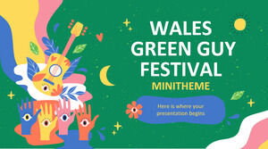 Wales Green Guy Festival Minitheme