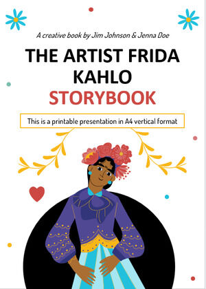 L'artiste Frida Kahlo Storybook