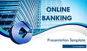 Çevrimiçi Bankacılık Powerpoint Şablonları