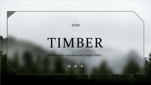 Timber Forrest Powerpoint Templates