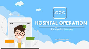 Hospital Operation Report Powerpoint Templates