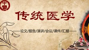 Traditional Medicine China Chinese Style PPT