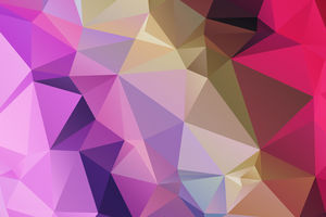 20 couleur polygonale tridimensionnelle image d'arrière-plan de haute définition (e)