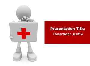 3D villain medical and health industry ppt template