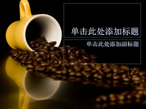 Coffee beans ppt template