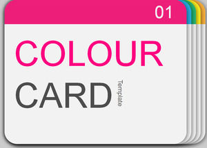 Color card color card creative European and AmColor card color card creative European and American style ppt templateerican style ppt template