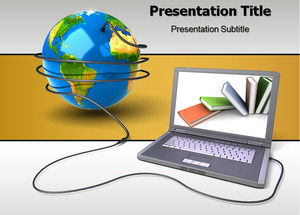 Connect the world of internet internet technology ppt template