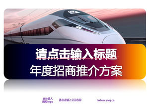Haute - vitesse projet de transport ferroviaire modèle programme annuel de promotion des investissements ppt