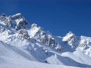 Sfondo Snow Mountain Landscape