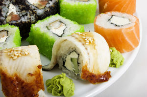 Sfondo Sushi Gourmet Immagine