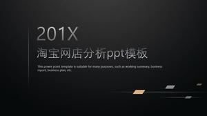 Templat ppt analisis toko Taobao