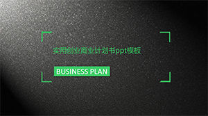 Modello ppt pratico business plan