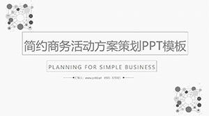 Business activity planning book ppt template