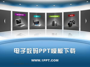 Download del modello di PowerPoint digitale coreano