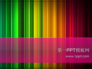 Descarga de plantilla PPT de moda de color