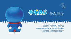 Blue Doraemon towarzyszy mi w pracach PPT
