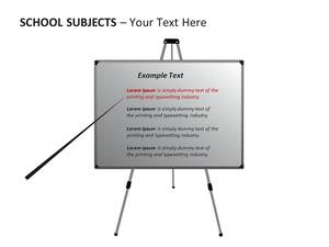 灰色讲座白板描述文本框PPT素材