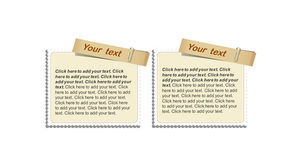 Card style PPT text box material
