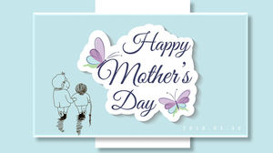 Thanksgiving Mother's Day PPT template download