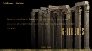 Griechische Mythologie Thema ppt-Vorlage